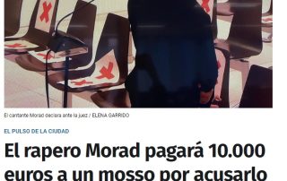 morad condenado delito calumnias